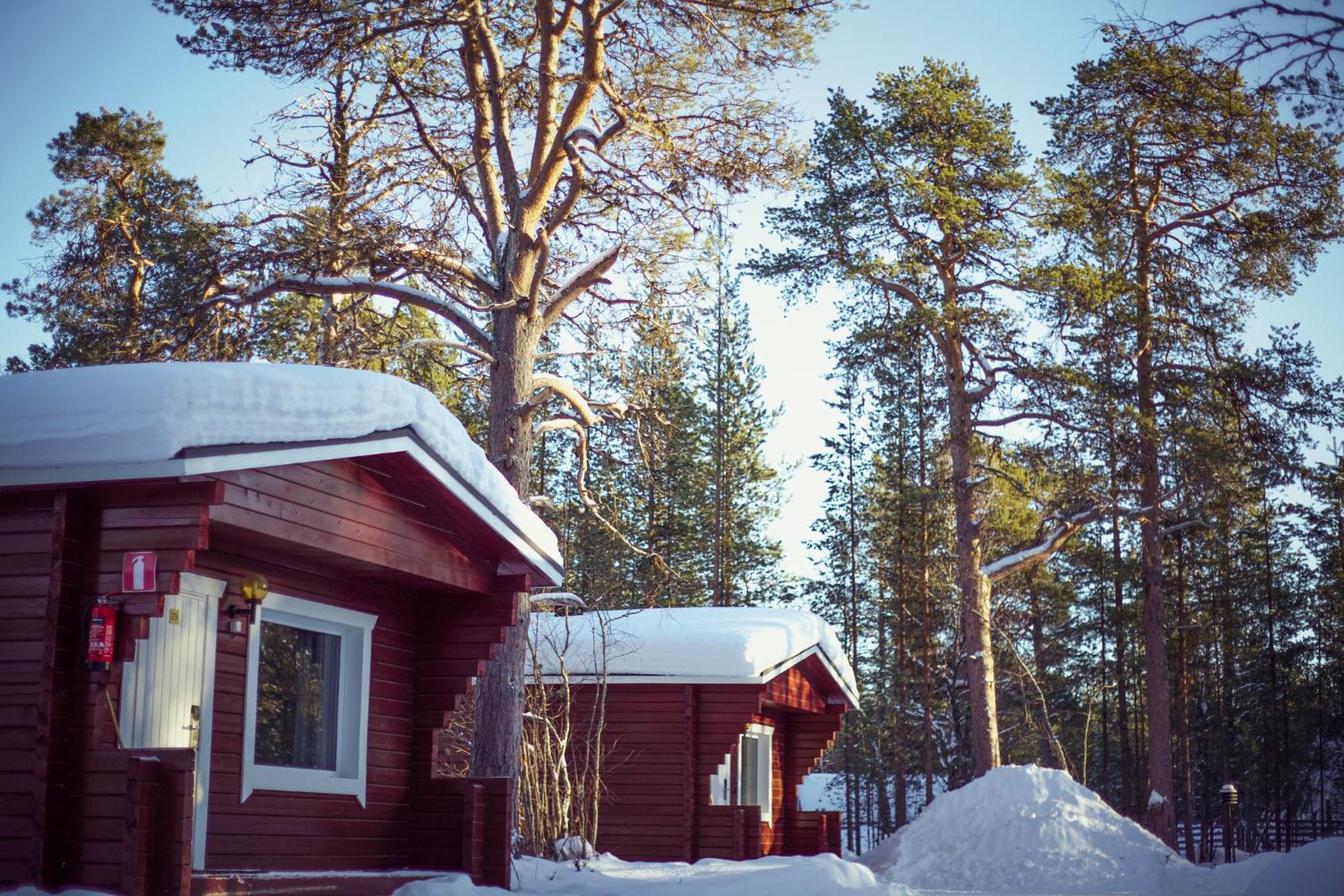 Crow Creek Cabins Inari Exterior foto
