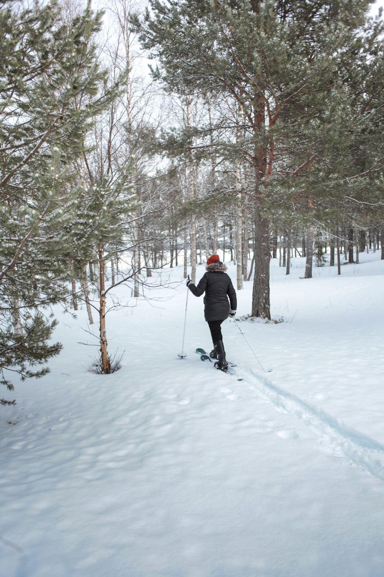 Crow Creek Cabins Inari Exterior foto